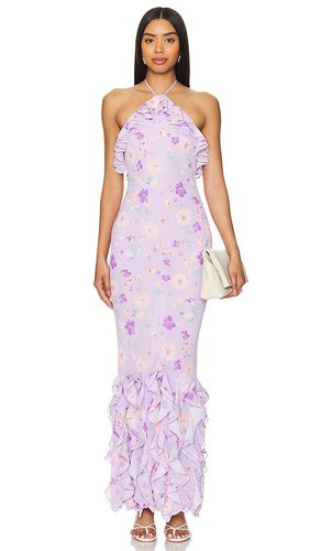 Tiziana Gown in Purple. - size L (also in M, S, XL, XS) - MAJORELLE - Modalova