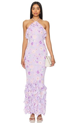 Tiziana Gown in Purple. - size L (also in M, S, XL, XS, XXS) - MAJORELLE - Modalova