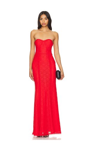 Mari Elena Gown in Red. - size L (also in M, S, XL, XS) - MAJORELLE - Modalova