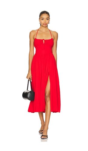 Summer Midi Dress in Red. - size M (also in S, XS, XXS) - MAJORELLE - Modalova