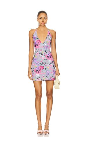 Corazon Mini Dress in Lavender. - size M (also in S, XS) - MAJORELLE - Modalova