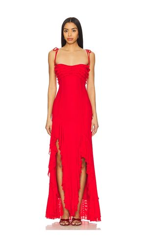 Charrisse Gown in Red. - size L (also in M, S, XL, XS) - MAJORELLE - Modalova