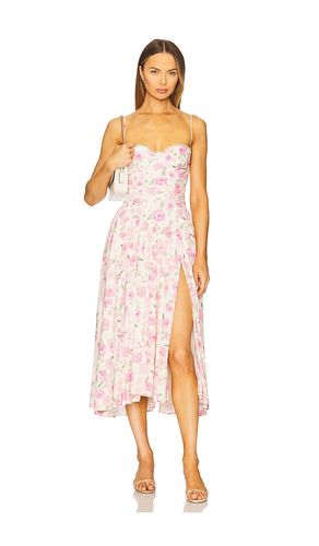Priscilla Midi Dress in ,Blush. - size S (also in XS, XXS) - MAJORELLE - Modalova
