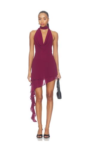 Manuela Mini Dress in Purple. - size L (also in XL, XS) - MAJORELLE - Modalova