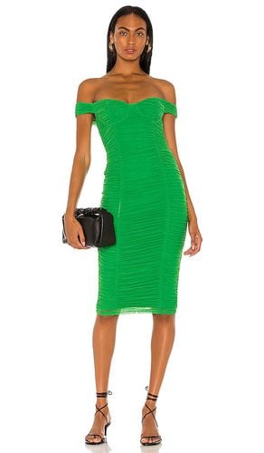 Tabitha Midi Dress in Green. - size S (also in XS) - MAJORELLE - Modalova