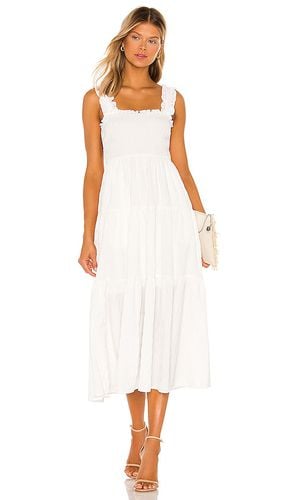 Kimmie Midi Dress in Ivory. - size M (also in S, XL, XS, XXS) - MAJORELLE - Modalova