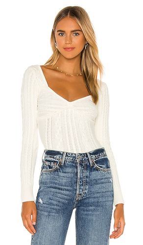 Fallone Sweater in Ivory. - size L (also in M, S) - MAJORELLE - Modalova