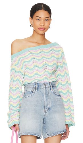 Launa Striped Sweater in . Size M, XS - MAJORELLE - Modalova