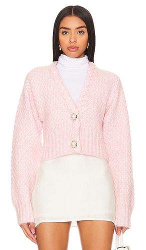 Phiala Cardigan in Rose. - size M (also in L, S, XS) - MAJORELLE - Modalova