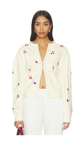 Talia Cardigan in Cream. - size M (also in XS) - MAJORELLE - Modalova