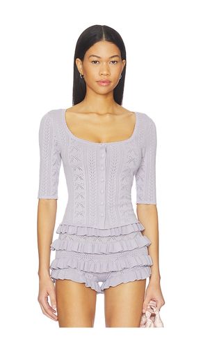 Zhavia Cardigan in Lavender. - size M (also in S) - MAJORELLE - Modalova