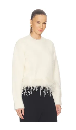 Kaelen Feather Sweater in . - size L (also in M, S, XS) - MAJORELLE - Modalova