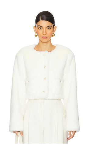 Vittoria Faux Fur Jacket in . - size L (also in M, S, XL, XS) - MAJORELLE - Modalova