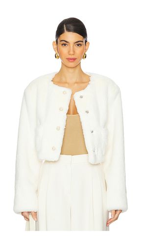 Vittoria Faux Fur Jacket in . Size M, S, XL, XS, XXS - MAJORELLE - Modalova