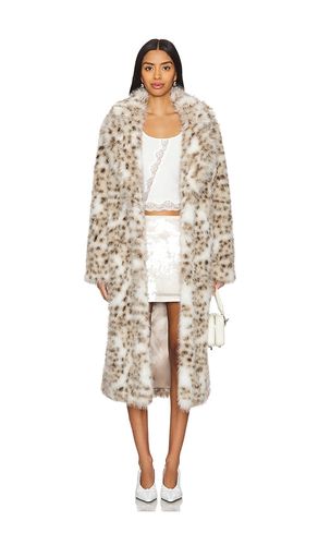 X Emma Rose Lola Faux Fur Coat in . Taglia XXS - MAJORELLE - Modalova