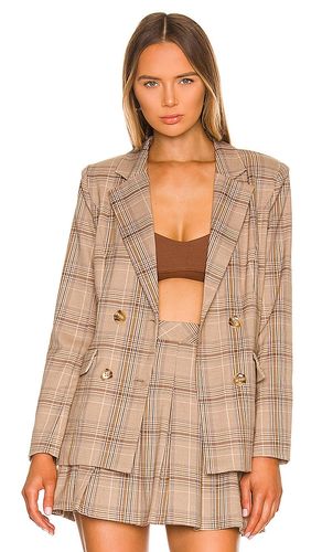 Rhea Blazer in Tan. - size L (also in XS, XXS) - MAJORELLE - Modalova