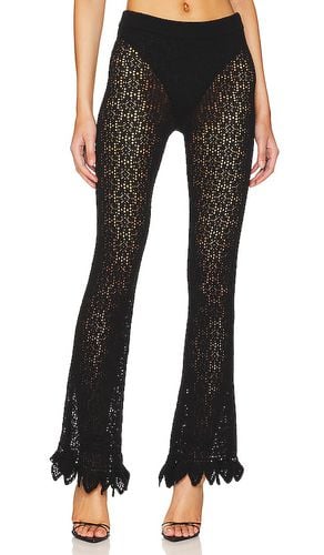 Karenza Pointelle Knit Pants in . - size L (also in M, S) - MAJORELLE - Modalova