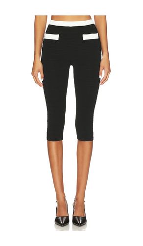 Chanthra Capri in Black & White. - size L (also in M, S, XL, XS, XXS) - MAJORELLE - Modalova