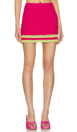 Jeneli Crochet Mini Skirt in . Size XS - MAJORELLE - Modalova