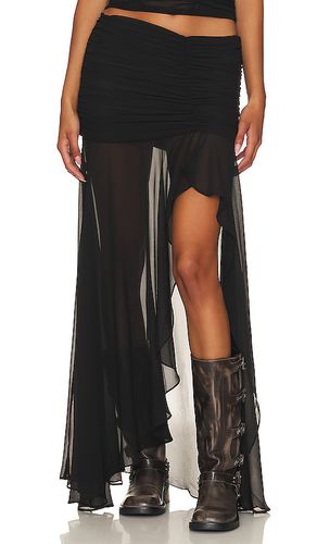 Falda tatiana en color talla L en - Black. Talla L (también en XL) - MAJORELLE - Modalova