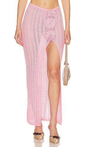 Stella Rosette Maxi Skirt in . Size L, S, XS - MAJORELLE - Modalova