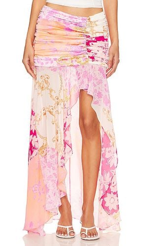 Tatiana Skirt in Medallion in . Size L, M - MAJORELLE - Modalova