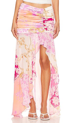 Tatiana Skirt in Medallion in . Taglia L - MAJORELLE - Modalova