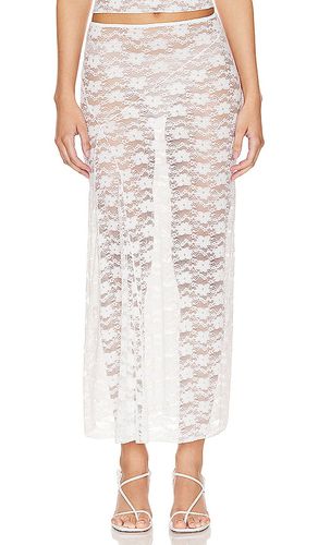 Alexa Sheer Midi Skirt in . Size XXS - MAJORELLE - Modalova