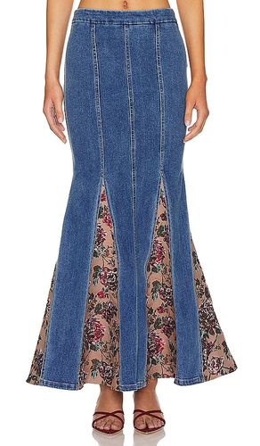 Luda Maxi Skirt in Blue. - size L (also in M, S, XL, XS, XXS) - MAJORELLE - Modalova