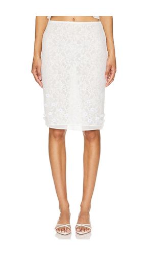 Heather Midi Skirt in . Size S, XXS - MAJORELLE - Modalova