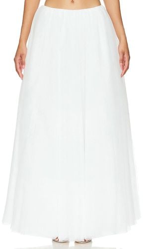 Falda adam en color talla L en - White. Talla L (también en M, S, XL, XS, XXS) - MAJORELLE - Modalova