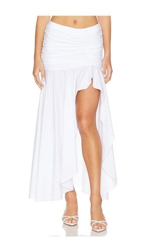 Falda tatiana en color talla M en - White. Talla M (también en L, S, XL, XS, XXS) - MAJORELLE - Modalova