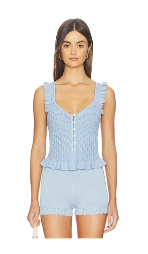 Braylin Tank in Blue. - size L (also in M, S, XL, XS) - MAJORELLE - Modalova
