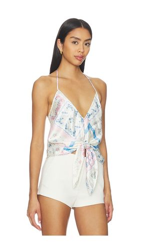 Gemi Top in White,Blue. - size XS (also in S) - MAJORELLE - Modalova