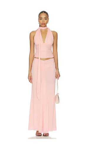 Chantal Halter Top in Rose. - size M (also in S, XS) - MAJORELLE - Modalova