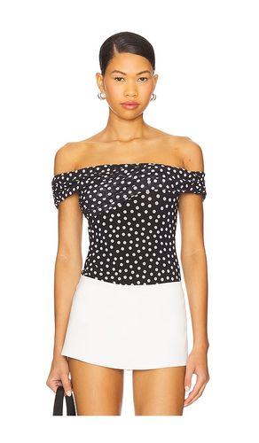 Thea Bodysuit in Black. - size L (also in M, S, XL, XS, XXS) - MAJORELLE - Modalova