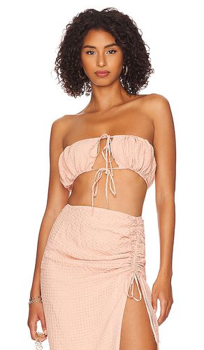 Nikita Crop Top in Blush. - size M (also in S, XL, XS) - MAJORELLE - Modalova