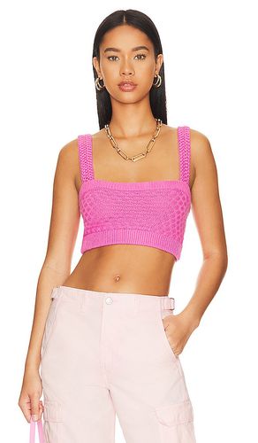 Tamal Textured Knit Cropped Top in . Size M, S, XL, XS - MAJORELLE - Modalova