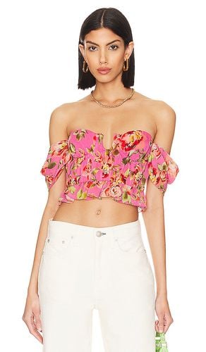 Paloma Bustier Top in Pink. - size M (also in S, XS) - MAJORELLE - Modalova