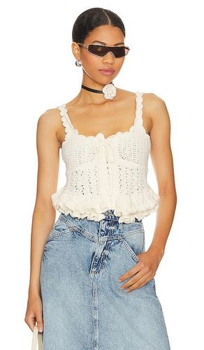 Taissa Corset Top in . - size L (also in M, S, XL) - MAJORELLE - Modalova