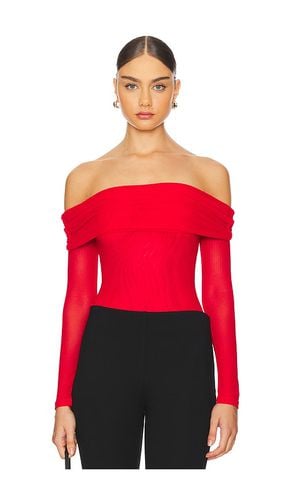 Trey Bodysuit in Red. - size L (also in M, S, XL, XS, XXS) - MAJORELLE - Modalova