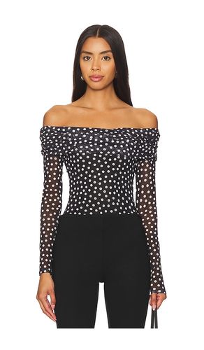 Joy Bodysuit in Black. - size L (also in M, S, XL, XS, XXS) - MAJORELLE - Modalova