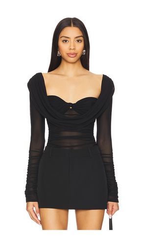 Simone top en color talla M en - Black. Talla M (también en S, XL, XS, XXS) - MAJORELLE - Modalova