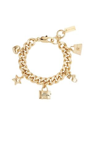 Mini Icon Charm Bracelet in Metallic Gold - Marc Jacobs - Modalova