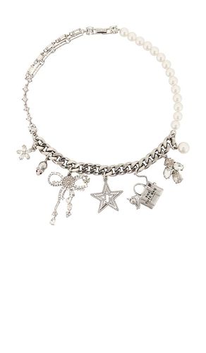 Cats Out Of The Bag Charm Necklace in Metallic - Marc Jacobs - Modalova