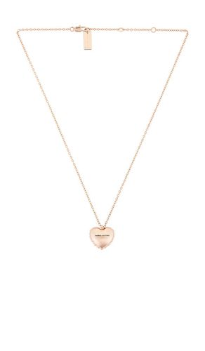 Collar balloon heart en color oro rosa talla all en - Rose Gold. Talla all - Marc Jacobs - Modalova