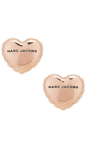 Balloon Heart Earrings in Rose Gold - Marc Jacobs - Modalova