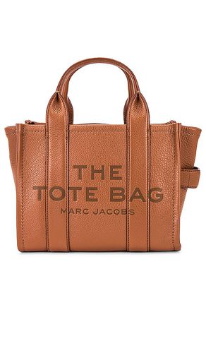 The Leather Small Tote Bag in Brown - Marc Jacobs - Modalova