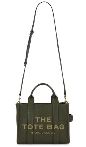 The Leather Small Tote in Dark Green - Marc Jacobs - Modalova