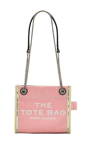 Bolso tote leather en color rosado talla all - Marc Jacobs - Modalova